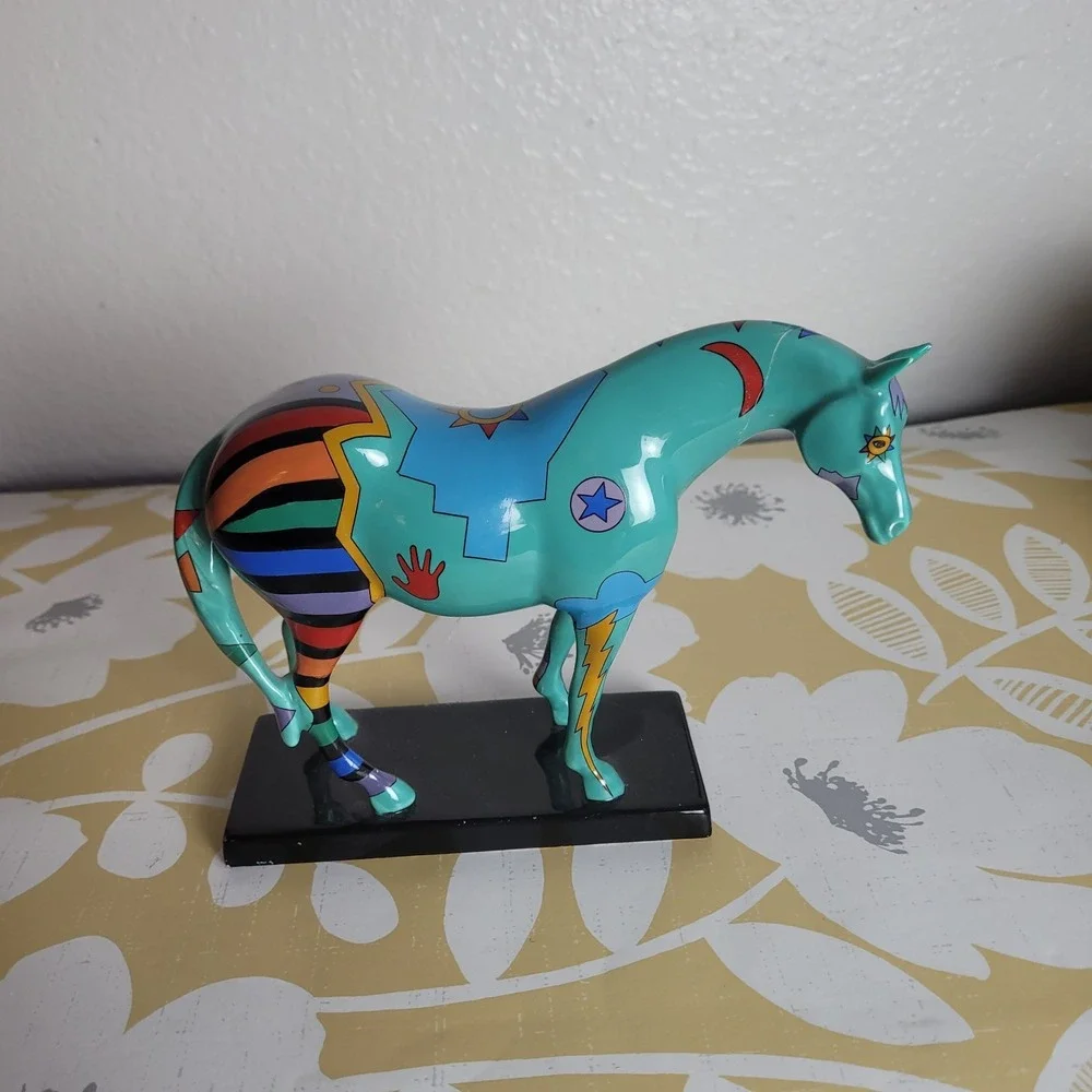 The Trail Of Painted Ponies note there